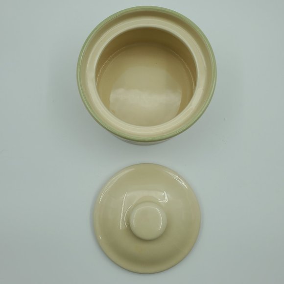 Pfaltzgraff Garden Party Butter Tub Lidded Dish Covered Casserole Tulips Violets - Picture 5 of 6